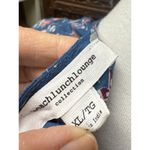 Beach Lunch Lounge Boho Tunic Blouse Top Multicolor Paisley Print Sz XL Photo 3