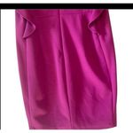 Donna Morgan Raspberry Pink Ruffle Shift Dress 8 Photo 5