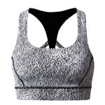 Lululemon  Power Luxtreme Spray Jacquard White Black Circuit Breaker Bra Photo 2