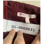 Harlyn Dress Womens‎ XS Burgundy Satin Maxi Side Slit Evening Gown Formal Red Photo 5