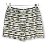 Cupcakes and Cashmere  | Size 0 | Textured Lined Black and White Knit Skirt Skort Photo 5