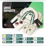NEW Pickleball Tote Sling Bag Large Capacity Adjustable Shoulder Strap Hook Photo 1