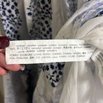 ZARA ✨ Bloggers Favorite Printed & Embroidered blue white maxi Sz Medium dress✨ Photo 11