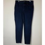 Talbots  Women's Dark‎ Wash Stretchy High Rise Denim Jeggings Jeans Size 8 # Photo 1