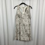 Calia Beige Aquatic Neutral Energize Tank Exercise Dress With Shorts Sz.XXL NWT Tan Photo 3