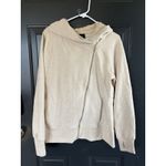 Nike  YOGA Beige Zip Hoodie Jacket Activewear Women’s Size XL Soft & Warm Photo 9