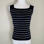 Joseph A Sleeveless Tank Shell Sweater Sz Medium Black Photo 1