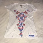 Billabong white v neck T-shirt Photo 0