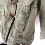 Abercrombie & Fitch Y2k 2000s A&F preppy green Bella Swan faux furry Sherpa jacket size Large Photo 1