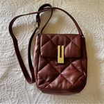 Vince Camuto Quilted Leather Crossbody bag -Doty chocolate craving Photo 1