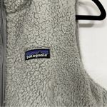 Patagonia  Las Gatos Grey Fleece Full Zip Vest Womens M Outdoorsy Hiking Jacket Photo 11
