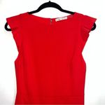 Alice + Olivia Red Verona Ruffle Dress Photo 3