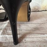 Cole Haan City Sz 8.5 B Black Leather Slingback Stiletto Heels Photo 9
