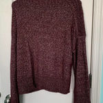 1. State  Mock‎ Neck Pullover Wool Blend Knit Sweater Burgundy XS Photo 0