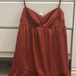 Chloe Rose Red Dress Boutique Burgundy mini strap Dress Photo 1