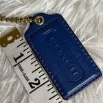 Coach  Blue Replacement Hang Tag Bag Charm Photo 2