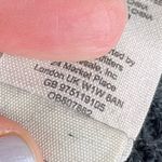 Free People  We the Free Waffle Thermal Wildcat Cowl Neck Top Size Large Black Photo 8