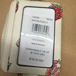 Coach Zip Card Case With Strawberry Print car32 Photo 5
