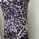 Charlotte Russe Women's Animal Print Tube Dress Party Event Sz 10 Y2K Vintage Photo 2