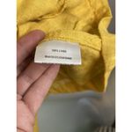 Eileen Fisher Jacket Womens Medium M Yellow Career Lagenlook Linen Blazer Photo 6