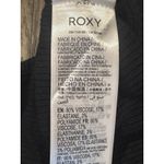 Roxy Women's Pretty Please Crop Ribbed Black Tank Top Scoop Neck M NWT Photo 11