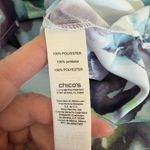 Chico's Chico’s Long Sleeve Blouse Painted Passion Sophia Size 2 (Large) Luxury S7 Photo 3