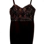 Jodi Kristopher  11 Black Cage-Back Lace Dress Photo 0