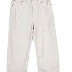 Levi's Premium Cream Ribcage Straight Corduroy Pants Sz 30 Photo 0