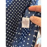 Charming Charlie  Women's‎ Blue Sleeveless Heart Print Tank Top Photo 3