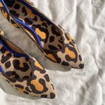 Rothy's Rothy’s The Point Big Cat Leopard Print Flat Shoes Women’s Size 8.5 Photo 2