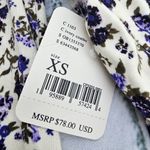 Free People NWT!  Kaya Printed Floral Bodysuit Photo 6