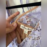 For Love & Lemons NWT ROSEMARY MINI DRESS PURPLE Photo 5