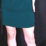 About Us Low Back Green Dress Photo 0