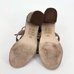 Sole Society  Delilah Fringe Block Heel Size 7.5 Taupe Photo 8