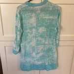 Shiraleah Women's Turquoise tunic cover up large Blue Photo 4