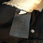 Isabel Marant Etoile Womens Jeans Skinny Raw Hem Tuxedo Stripe Black 34 US 2 Photo 4