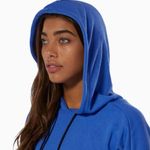 Reebok Blue Oversized Coverup Hoodie Small Photo 9