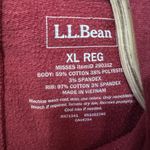 L.L. Bean Cozy Pullover Women's Size XL Red Cowl Neck Sweatshirt 290312 Photo 4