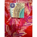 Sigrid Olsen  NWT Tropical Hawaiian Pineapple Bird Collared Tank Size Medium Photo 3