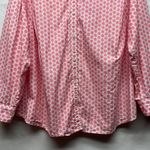 Charter Club  Shirt Womens 18 Relaxed Fit Cotton Floral Career Office Old Money Photo 3