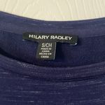Hilary Radley  3/4 sleeve dress size S length 34” bust 30/32” navy blue color Photo 1