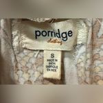 Anthropologie Porridge Viral Pineapple Bow Back Off the Shoulder Top Shirt Small Photo 4
