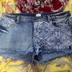PAISLEY JEAN SHORTS, super unique Jr’s. Sz 9 Photo 0