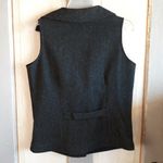Woolrich  Zip Up Vest Black Pinstripe Photo 4
