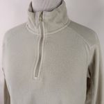 Mountain Hardwear  Women's Off White 1/3 Zip Fleece Pullover Size Medium Photo 1
