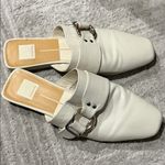 Dolce Vita Gilian Faux Leather Beige Flat Mule Size 9 Photo 2