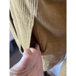 J.Crew  Tan Corduroy Ribbed Knit Shawl Button Collar Snap Jacket‎ Size M Photo 7