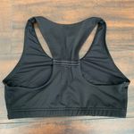 Adidas  Black Sparkle Logo Sports Bra Photo 1