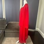 Women’s Red Chiffon 3 Piece Pants Suit Mother of the Bride Plus Size 20W NEW Photo 4