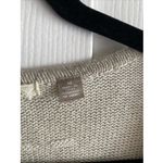 Anthropologie Knitted Knotted Womens Medium Tan Knit Cardigan Sweater Photo 3